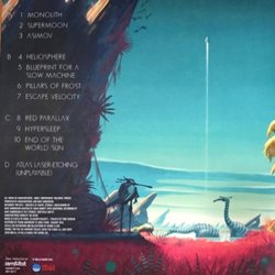 No Man's Sky Trilha sonora ( 65 Days of Static) - CD capa traseira