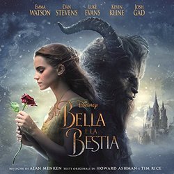 La Bella e La Bestia Soundtrack (Various Artists, Howard Ashman, Alan Menken, Tim Rice) - CD cover
