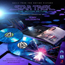 Star Trek: The Motion Picture サウンドトラック (Jerry Goldsmith) - CDインレイ