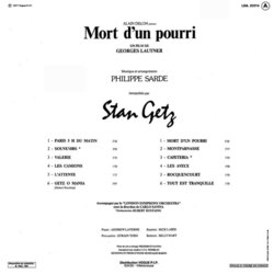 Mort d'un Pourri Bande Originale (Stan Getz, Philippe Sarde) - CD Arrière