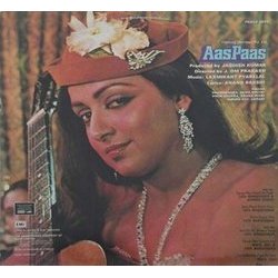Aas Paas サウンドトラック (Anand Bakshi, Kishore Kumar, Lata Mangeshkar, Laxmikant Pyarelal, Mohammed Rafi) - CD裏表紙