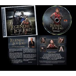 Legend of the Lich Lord Ścieżka dźwiękowa (Bruno Valenti) - wkład CD