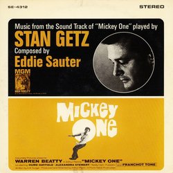 Mickey One Soundtrack (Stan Getz, Eddie Sauter) - CD cover