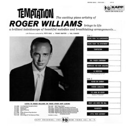 Temptation サウンドトラック (Various Artists, Roger Williams) - CD裏表紙