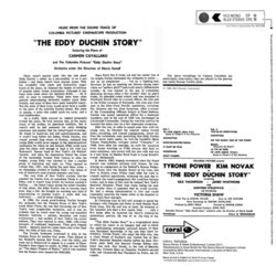 The Eddy Duchin Story Ścieżka dźwiękowa (George Duning) - Tylna strona okladki plyty CD