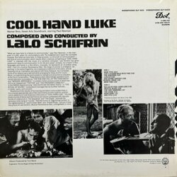 Cool Hand Luke Soundtrack (Lalo Schifrin) - CD Back cover
