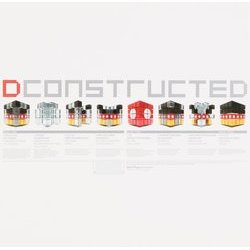 Dconstructed Soundtrack (Various Artists) - CD Back cover