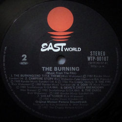 The Burning Soundtrack (Rick Wakeman) - CD-Inlay