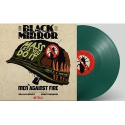 Black Mirror: Men Against Fire サウンドトラック (Geoff Barrow, Ben Salisbury) - CD裏表紙