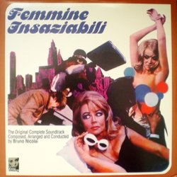 Femmine insaziabili サウンドトラック (Bruno Nicolai) - CDカバー