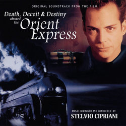 Death, Deceit & Destiny Aboard The Orient Express Trilha sonora (Stelvio Cipriani) - capa de CD