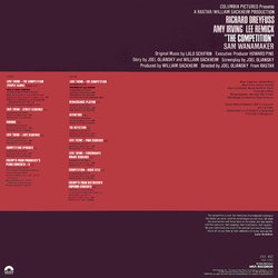 The Competition Ścieżka dźwiękowa (Lalo Schifrin) - Tylna strona okladki plyty CD