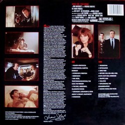 The Fourth Protocol Soundtrack (Lalo Schifrin) - CD Back cover