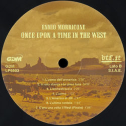 Once Upon A Time In The West Ścieżka dźwiękowa (Ennio Morricone) - wkład CD