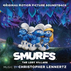Smurfs: The Lost Village Soundtrack (Christopher Lennertz) - CD cover