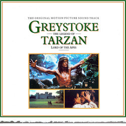 Greystoke: The Legend of Tarzan, Lord of the Apes Soundtrack (John Scott) - CD-Cover