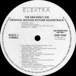The Heavenly Kid Trilha sonora (Various Artists, Kennard Ramsey) - CD-inlay