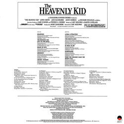 The Heavenly Kid Soundtrack (Various Artists, Kennard Ramsey) - CD Back cover
