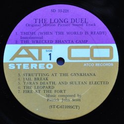 The Long Duel Colonna sonora (John Scott) - cd-inlay