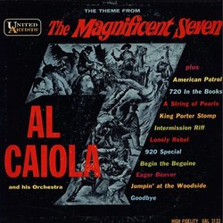 The Magnificent Seven Soundtrack (Various Artists, Al Caiola) - CD cover