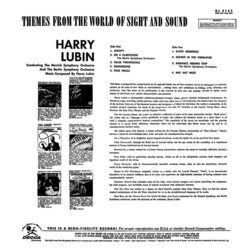 Theme From The World Of Sight and Sound Soundtrack (Various Artists, Harry Lubin) - CD Achterzijde