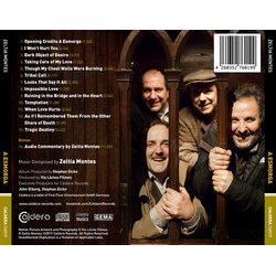A Esmorga Trilha sonora (Zeltia Montes) - CD capa traseira