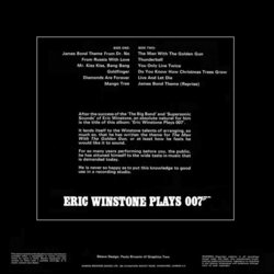 Eric Winstone Plays 007 サウンドトラック (Various Artists, Eric Winstone) - CD裏表紙