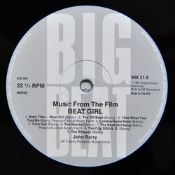 Beat Girl Ścieżka dźwiękowa (John Barry) - wkład CD