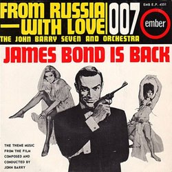 From Russia with Love / 007 Trilha sonora (John Barry, Lionel Bart, The John Barry Seven And Orchestra) - capa de CD