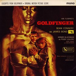 Goldfinger Ścieżka dźwiękowa (John Barry) - Okładka CD