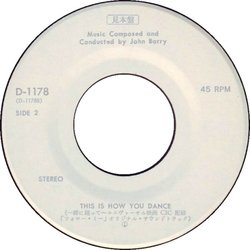 Follow Me! サウンドトラック (John Barry) - CDインレイ