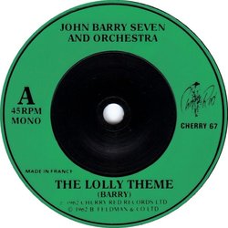 The Amorous Prawn Trilha sonora (John Barry) - CD-inlay