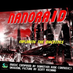 Nanoraid サウンドトラック (Sebastien Ride) - CDカバー