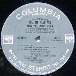 Tell Me That You Love Me, Junie Moon Ścieżka dźwiękowa (Various Artists, Philip Springer) - wkład CD