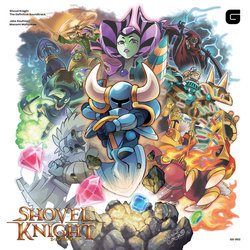 Shovel Knight Trilha sonora (Jake Kaufman, Manami Matsumae) - capa de CD