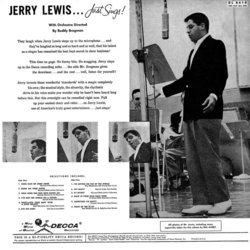 Just Sings サウンドトラック (Jerry Lewis) - CD裏表紙
