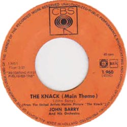 The Knack Ścieżka dźwiękowa (John Barry) - wkład CD