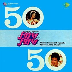 Fiffty Fiffty Soundtrack (Anand Bakshi, Asha Bhosle, Amit Kumar, Kishore Kumar, Laxmikant Pyarelal) - CD-Cover