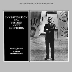 Investigation Of A Citizen Above Suspicion Soundtrack (Ennio Morricone) - CD cover