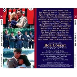The Winds Of War Ścieżka dźwiękowa (Robert Cobert) - Tylna strona okladki plyty CD