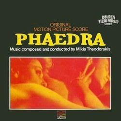 Phaedra Ścieżka dźwiękowa (Mikis Theodorakis) - Okładka CD
