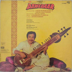 Dawedaar Ścieżka dźwiękowa (Various Artists, Anand Bakshi, Laxmikant Pyarelal) - Tylna strona okladki plyty CD