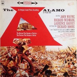 The Alamo Soundtrack (Dimitri Tiomkin) - CD cover