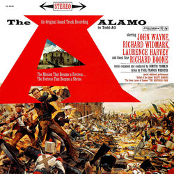 The Alamo Soundtrack (Dimitri Tiomkin) - CD-Cover