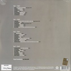 The Young Pope Ścieżka dźwiękowa (Various Artists) - Tylna strona okladki plyty CD