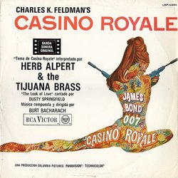 Casino Royale Ścieżka dźwiękowa (Burt Bacharach) - Okładka CD