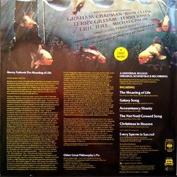 The Meaning of Life Soundtrack (John Du Prez) - CD Back cover