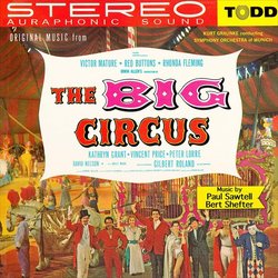 The Big Circus Soundtrack (Paul Sawtell, Bert Shefter) - CD cover