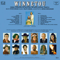 Winnetou Soundtrack (Ralph Siegel) - CD Back cover