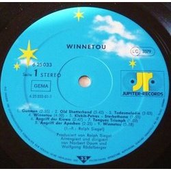 Winnetou Soundtrack (Ralph Siegel) - CD-Inlay